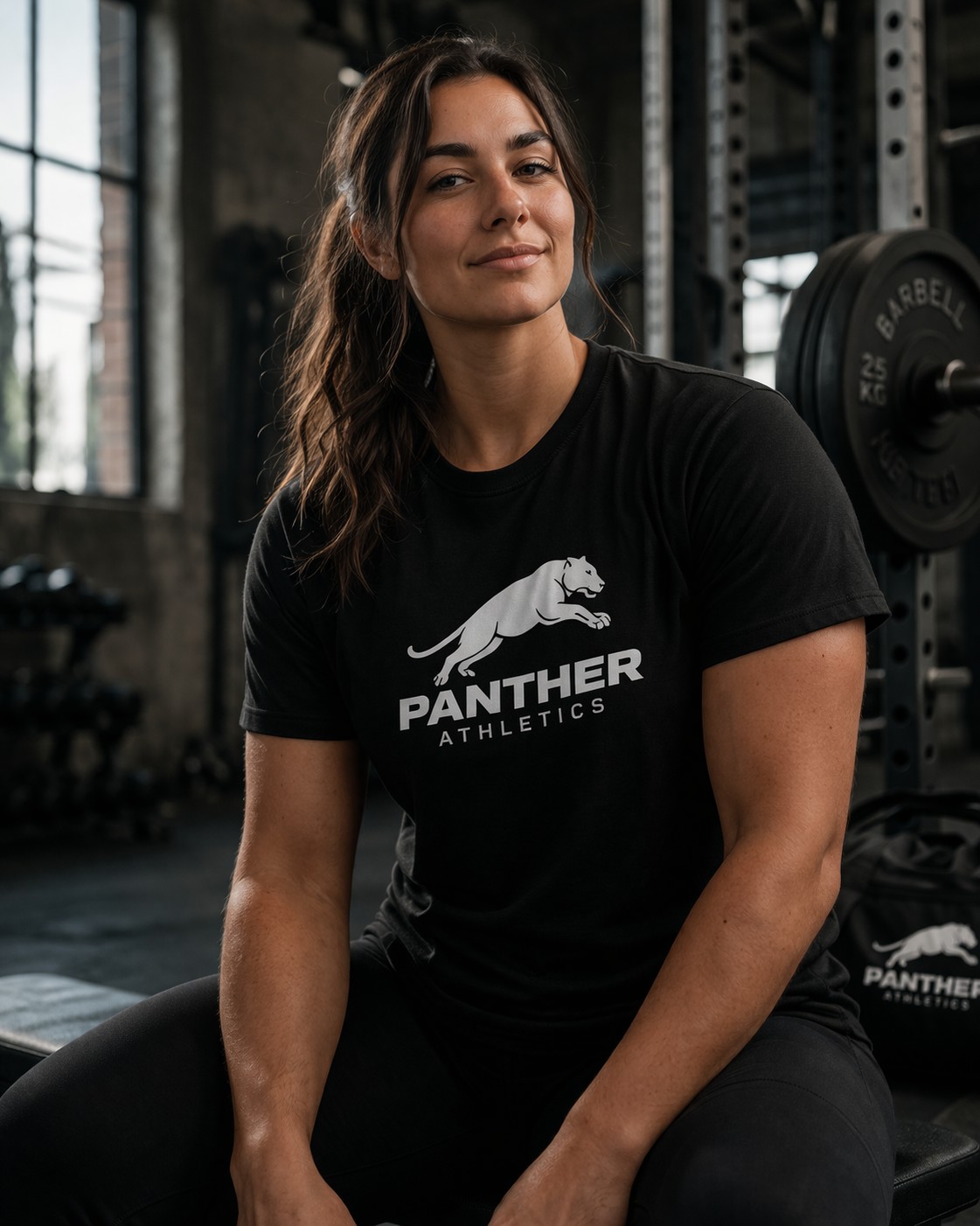 Panther Athletics female athlete