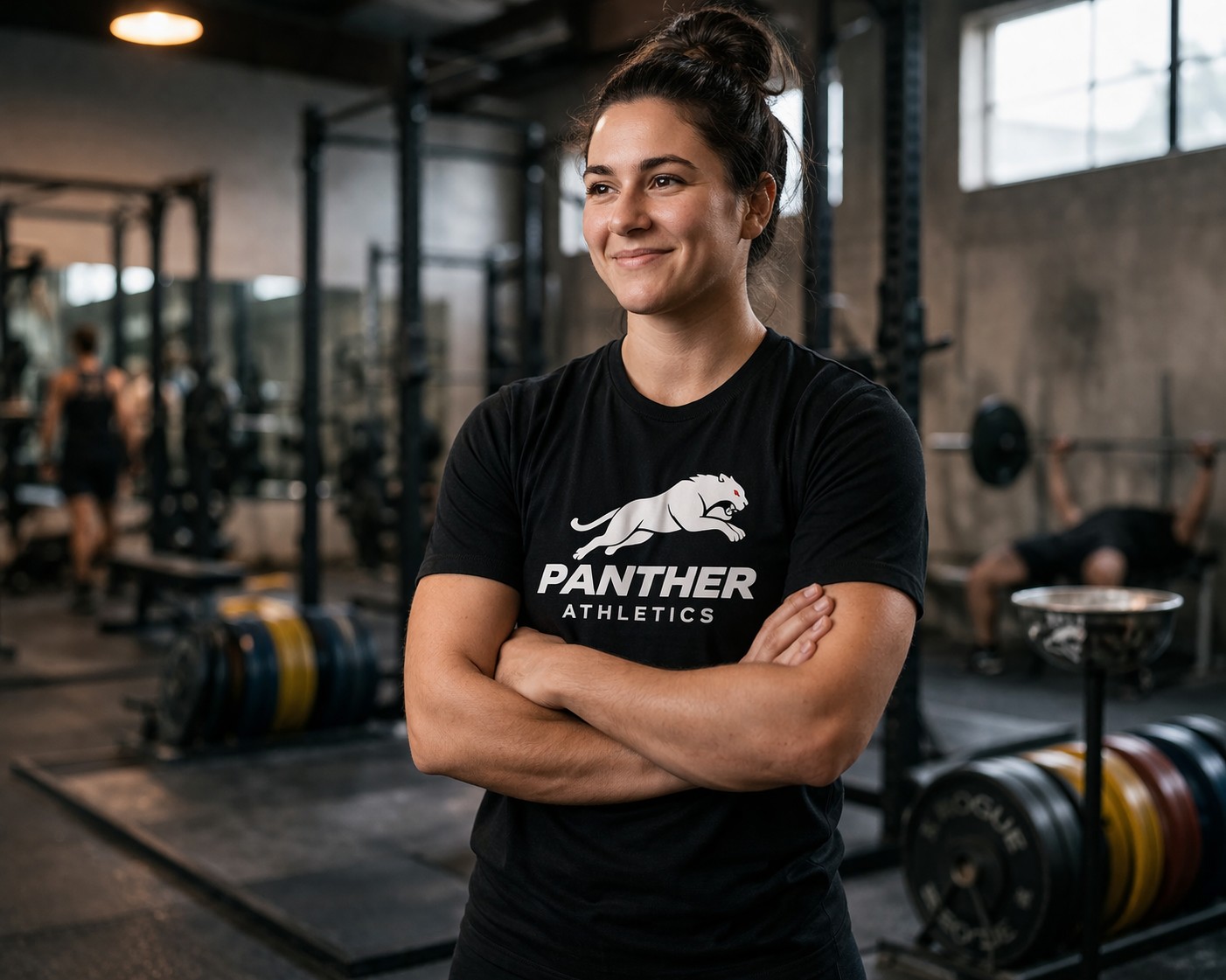 Panther Athletics female athlete