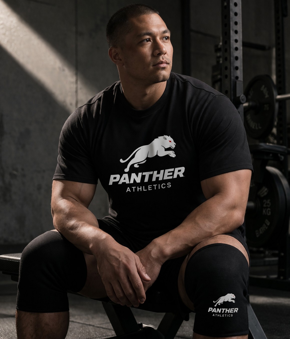 7mm Powerlifting Knee Sleeves — Panther Athletics