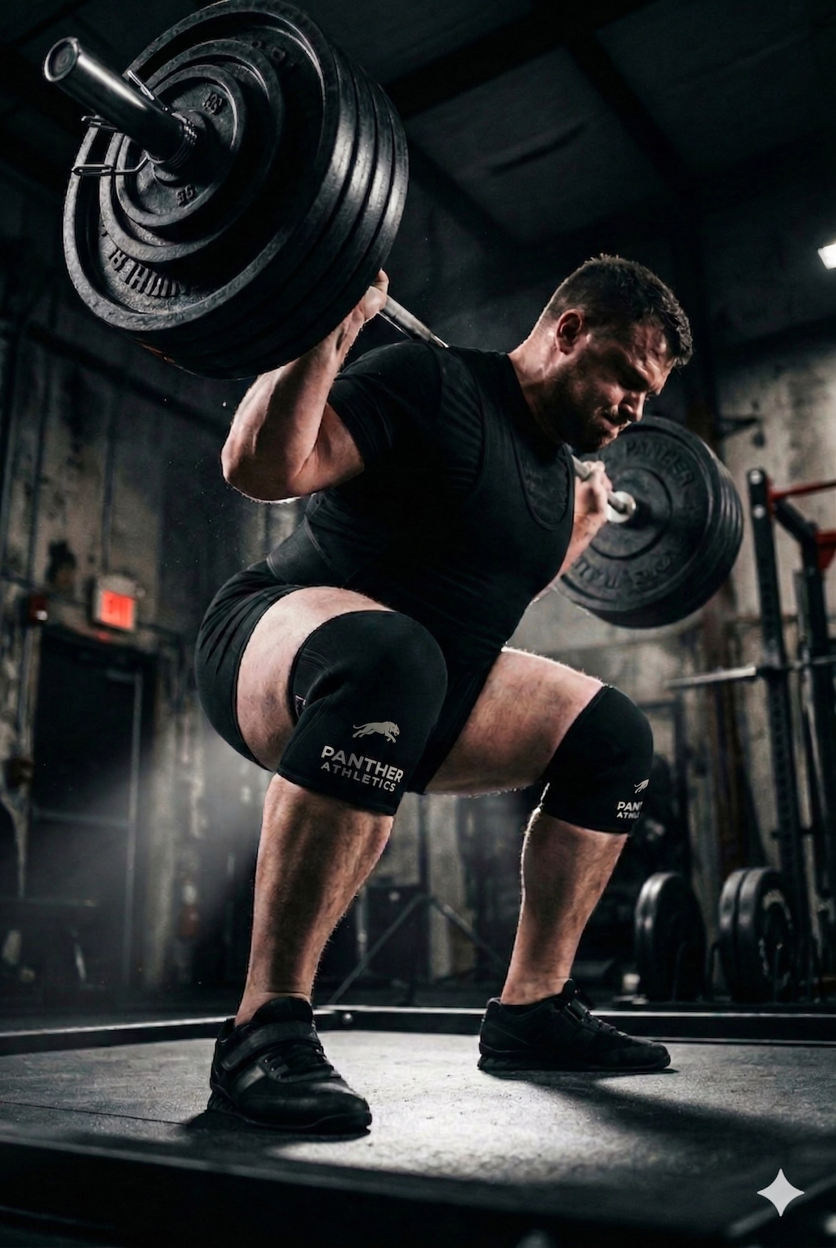 Panther Athletics 7mm Powerlifting Knee Sleeves